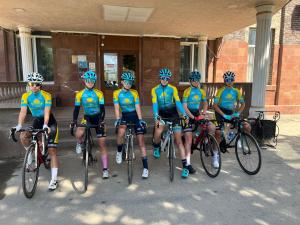 Велосипедшілердің жаттығу жиыны Текелі қаласында өтеді